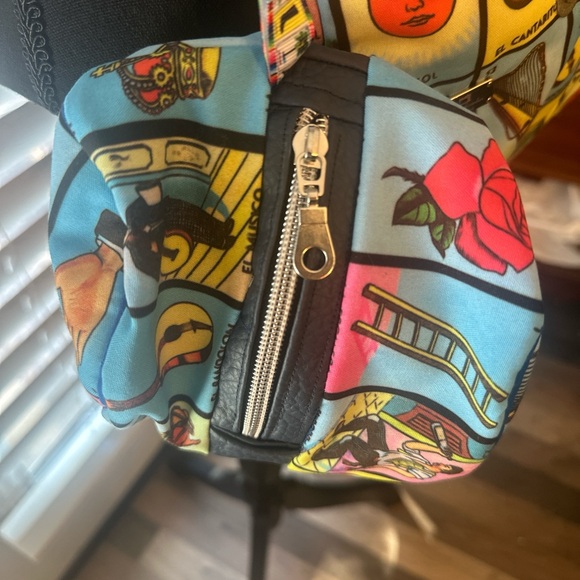 Handmade Bucket hat, crossbody handbag, pouch circle mini bag - Picture 3 of 7